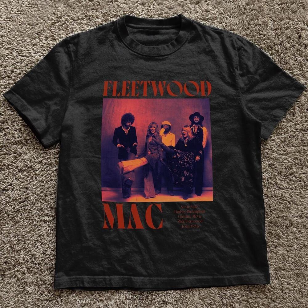 Black Fleetwood Mac Band Tee 1